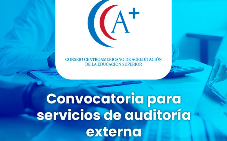  Convocatoria a profesionales de auditoría para el CCA